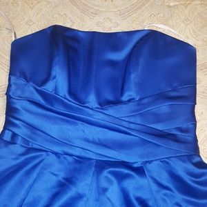 David's Bridal bridesmaid gown